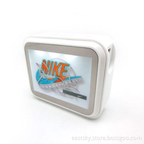 LED Light Up Power Bank with Phone Stand Function, 4,000mAh Big Capacity, with Unique Design